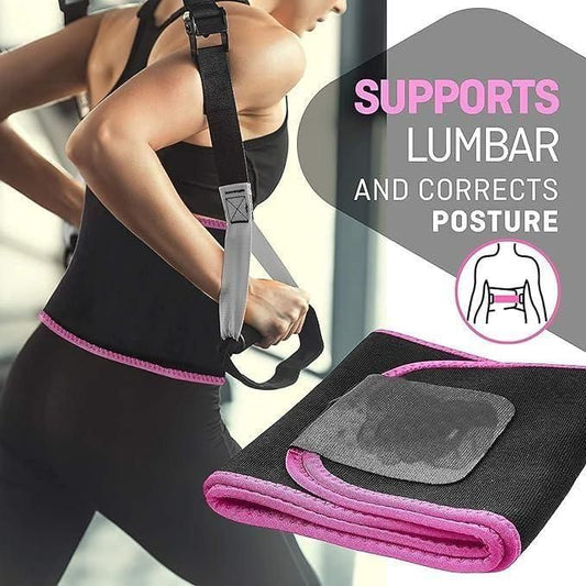 Adjustable Waist Trimmer Belt – Sweat & Support Belt for Workout and Daily Wear