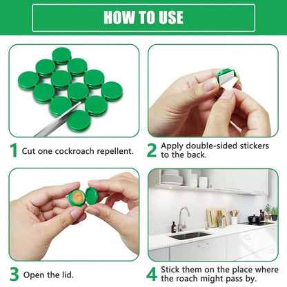 Cockroach Killer Gel Tablets – Long-Lasting Roach Control (Pack of 2)