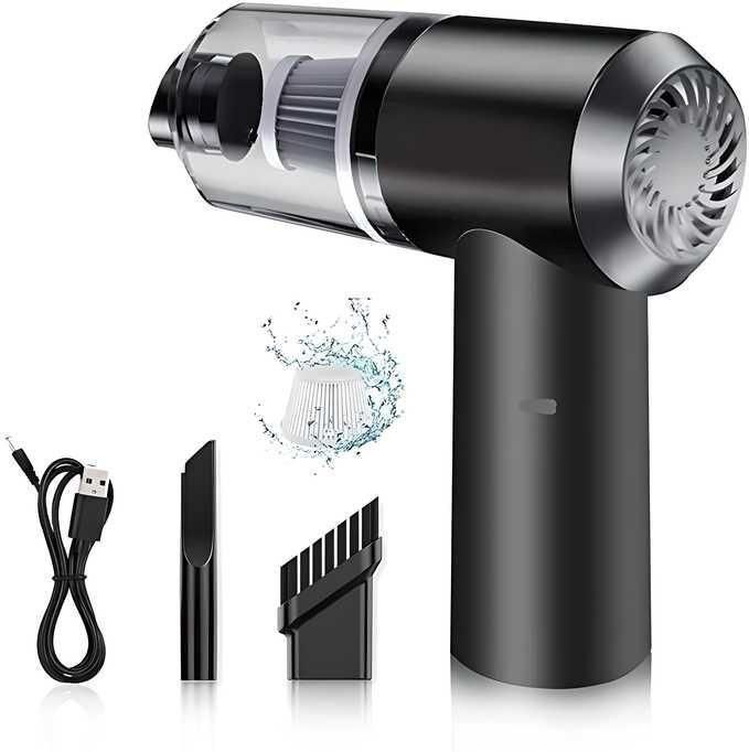 Portable Wireless Vacuum Suction Cleaner – Mini Air Duster