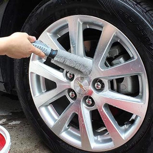 Car Tire Cleaning Brush – Deep Clean Tyres & Rims Easily