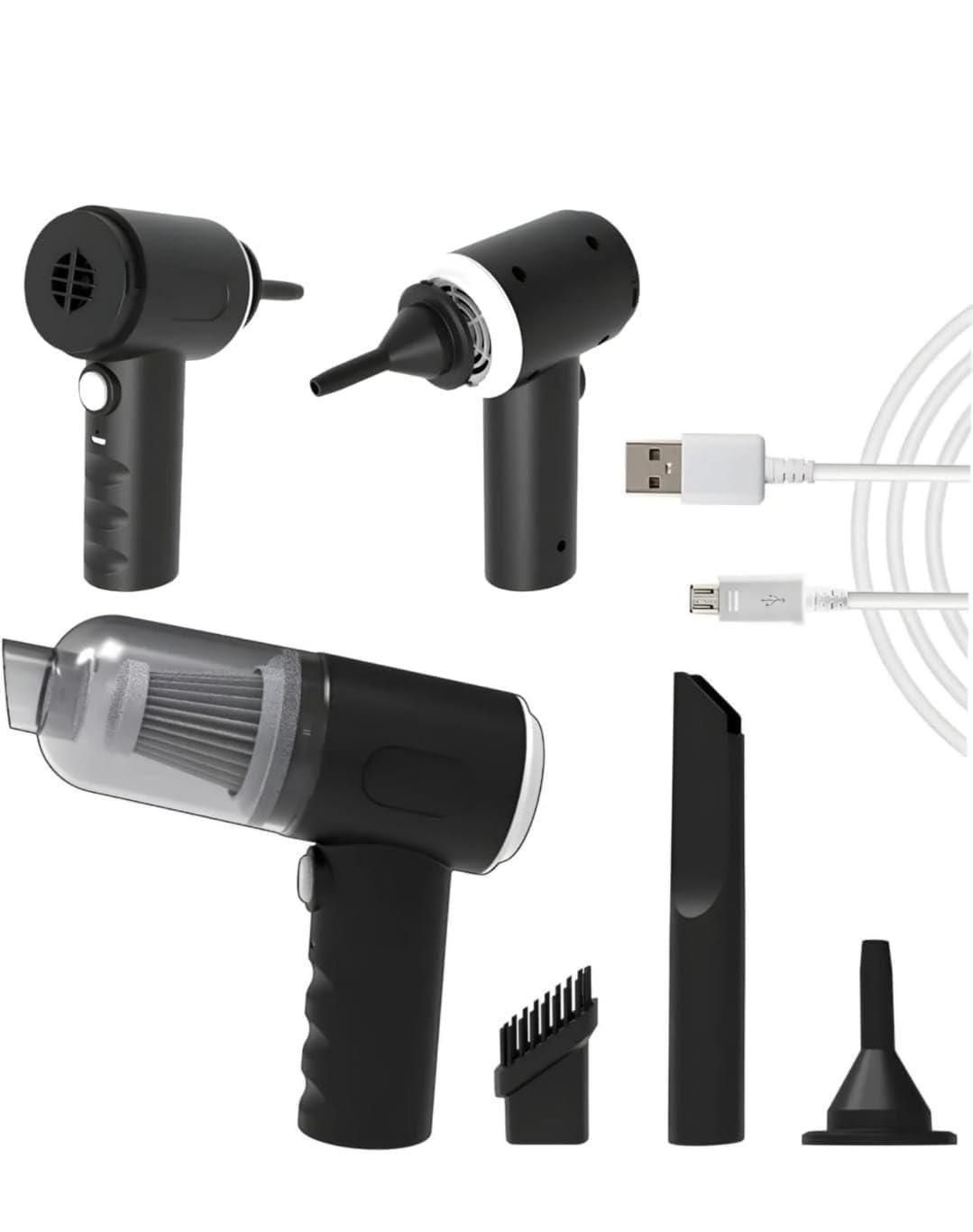 Portable Wireless Vacuum Suction Cleaner – Mini Air Duster