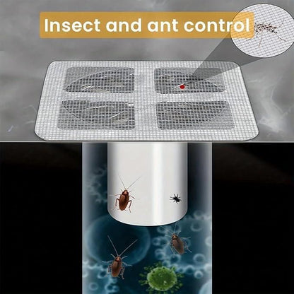 Self-Adhesive Floor Drain Stickers – Anti Odor & Insect Cover (Pack of 20)