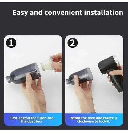 Portable Wireless Vacuum Suction Cleaner – Mini Air Duster